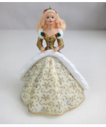 1994 Mattel Hallmark Keepsake Ornament Collector&#39;s Series Holiday Barbie - $295.32 MXN