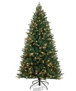 Mr. Christmas 6.5&#39; Flocked LED 55-Function Alexa Enabled Christmas Tree - $7,222.41 MXN