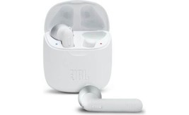 JBL Tune 225 TWSTrue wireless earbuds (White)  With Live Voice Assistant - £63.94 GBP