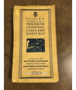 A.A. Duplex Throughway Maps of Manchester, Liverpool, Leeds and Sheffiel... - £19.50 GBP