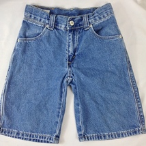 Levis Boys Youth Cargo Blue Jean Denim Shorts Size 7 - $9.00