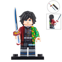 Giyu Tomioka Demon Slayer Kimetsu no Yaiba Lego Compatible Minifigure Bricks - £3.31 GBP