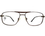 Robert Mitchel Suns Eyeglasses Frames RMS 6003 BR Brown Rectangular 62-1... - $69.29