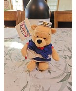 Disney Store Nautical Winnie The Pooh Mini Bean Bag Plush 8&quot; NWT - $12.63 CAD