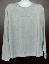 Starla &amp; Romeo Men’s Gray Cotton Typography Logo Design Shirt Sweater Si... - $30.56
