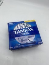 Tampax Pearl Rgular W/ Leak Guard Protection, 50 Ct Box Unscented - $8.75