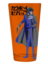 Cowboy Bebop Orange Pint Glass Spike Standing Image NEW UNUSED - £7.76 GBP