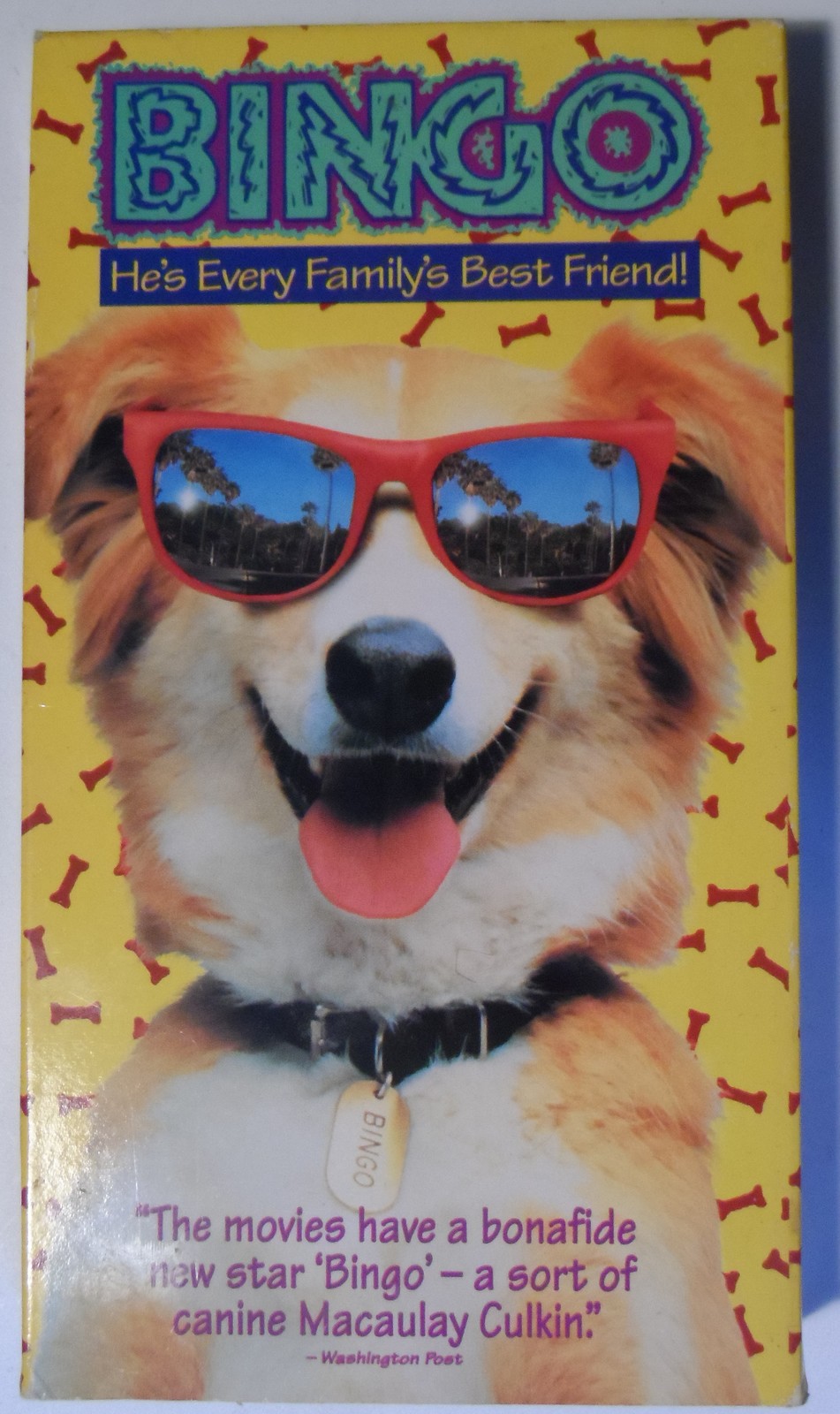 Bingo Tristar VHS Movie Tape RCA Home Video Printed In USA Cindy William... - $9.77