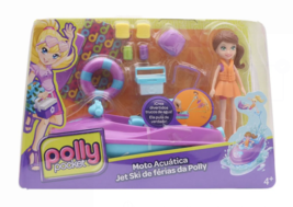 Polly Pocket Doll Aquatic Jet Ski Arrived on Vacation! - £25.88 GBP