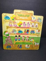 Vintage 1987 Enesco Imports Magnetic Picture Board (Board Only) Toyland ... - $8.90