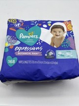 Pampers Baby Wipes Expressions Botanical Rain 168 sheets New And Sealed - £10.19 GBP