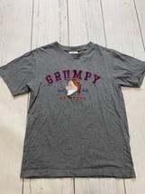 Vintage Disneyland Embroidered Shirt Grumpy block letter T shirt size Medium  - £14.11 GBP