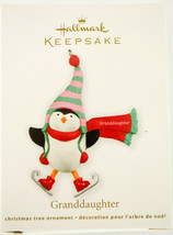 Hallmark - Granddaughter - Skating Penguin - Limited Edition Repaint - No Date - $16.62