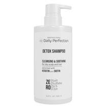Salon-Grade, Paraben Free, Deep Cleansing &amp; Soothing, Detox Shampoo 16.9 fl oz - £23.34 GBP