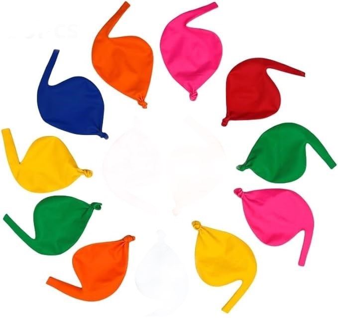 RARE - UFO SPACESHIP SPINNING SCREAMING NOISE BALLOONS 10 PCS. - $7.95