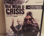 Our Brand Is Crisis (DVD, 2016) Ex-Library Sandra Bullock - $5.22