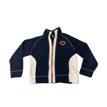 RBX Reebok NFL Boys Size Large Fleece Full Zip Jacket Coat Chicago Bears... - $15.83