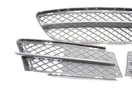06-08 BMW E90 E91 SEDAN FRONT BUMPER GRILLE LEFT RIGHT CENTER SET E6232 image 2