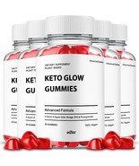 Keto Glow ACV Gummies, Max Strength All Natural Supplement, KetoGlow (5 pack) - $992.69 MXN