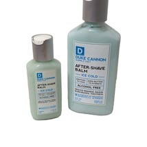 2 x Duke Cannon After Shave Balm ICE COLD  Alcohol Free 6 fl oz &amp; 2.3 Oz Travel - £18.67 GBP