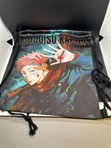 Jujutsu Kaisen Manga Black Drawstring Bag Shueisha&#39;s shōn Anime Crunchyr... - $15.47