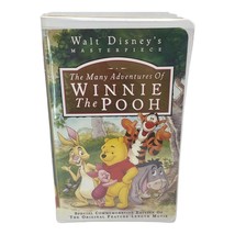 Walt Disney Masterpiece The Many Adventures of Winnie the Pooh (VHS, 1996) - £4.14 GBP