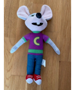 2013 15&quot; Large Head &amp; 2014 11&quot; Super Hero with Cape Chuck E Cheese Plush... - $24.00