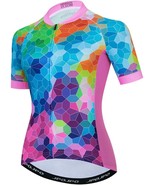 Women&#39;S Mountain Bike Jerseys With Short Sleeves And Cycling Shirts In S... - $773.81 MXN