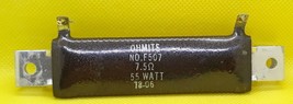 Ohmite F507 55 Watt Resistor 7.5 Ohm - £5.50 GBP