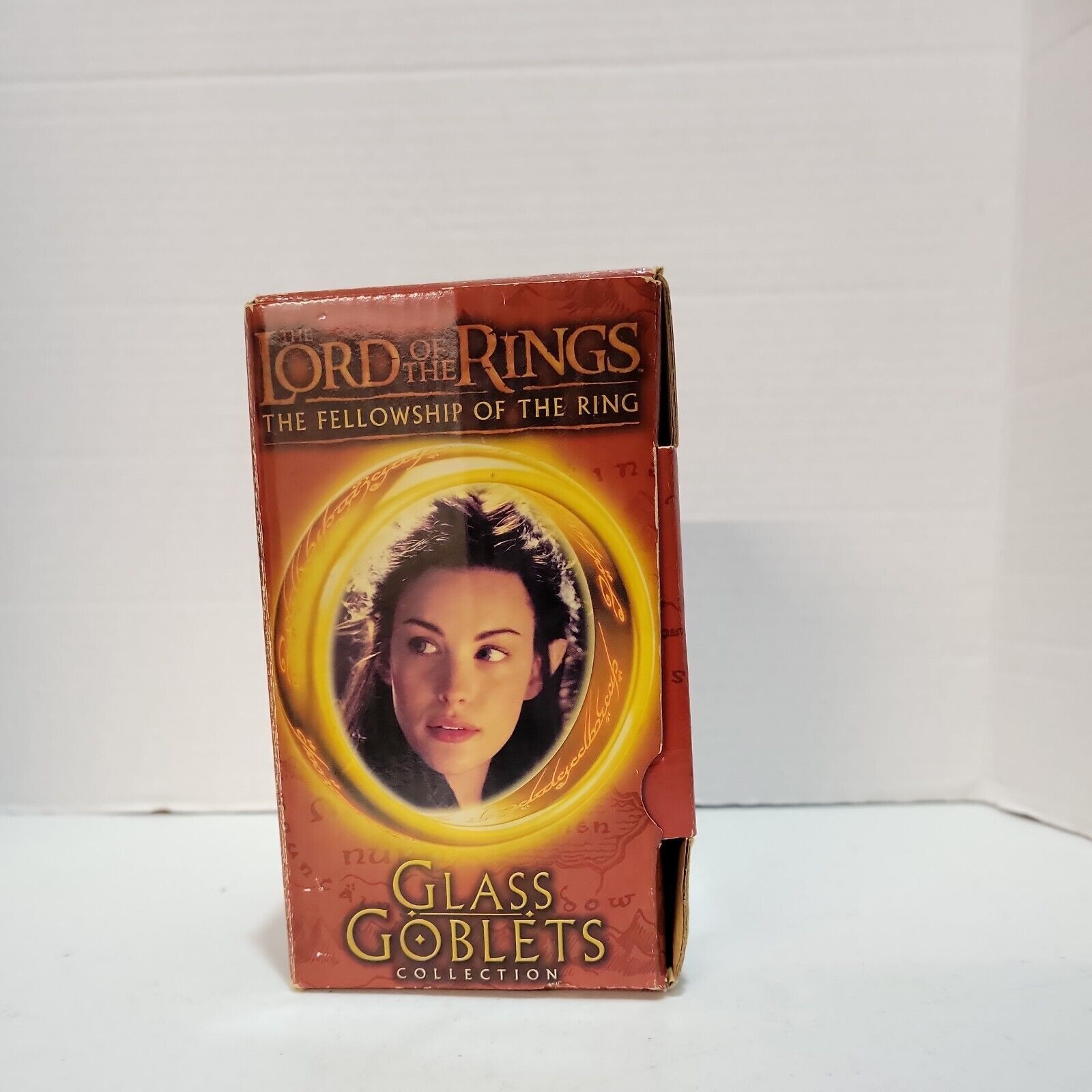 Arwen the Elf Glass Goblet Lord of the Rings LOTR Burger King with Box 2001 - $13.98
