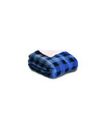 MICRO MINK SHEPRA BLANKET ROYAL-BLACK-BUFFALO (50 X 60 ) - $67.69 CAD