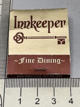 Matchbook Cover  Innkeeper  Fine Dining restaurant Host Marriott Detroit, MI gmg - £9.72 GBP