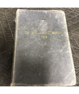 1944 The BlueJackets&#39; Manual 12th Edition Hardcover Wartime - $7.92