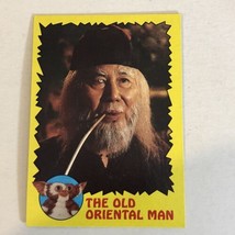 Gremlins Trading Card 1984 #3 Old Oriental Man Keye Luke - £1.55 GBP