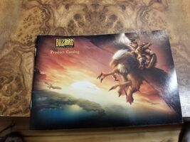 2003 Blizzard Product Catalog Warcraft Starcraft Diablo II III 2 3 Class... - $13.55 CAD