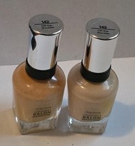 2 Sally Hansen Complete Salon Manicure Nail Polish Color #142 Off The Sh... - $11.10