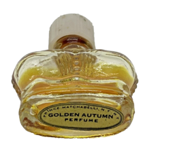 Vintage Prince Matchabelli Golden Autumn Cologne Perfume Glass Very Small - £9.18 GBP