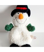 Russ Snowman Beanie Christmas Vintage 1990s Collectible Plush 6&quot; PLSHY1 - $27.34 CAD