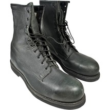 Addison Shoe Company BLACK COMBAT BOOTS SP0100-00-D-0330 Men&#39;s size 14 W - $1,225.39 MXN