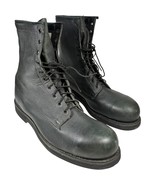 Addison Shoe Company BLACK COMBAT BOOTS SP0100-00-D-0330 Men&#39;s size 14 W - $90.13 CAD