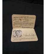 Rare 1939 New York City Water Gas Electricity Fishing Permit License &amp; P... - $25.45 CAD