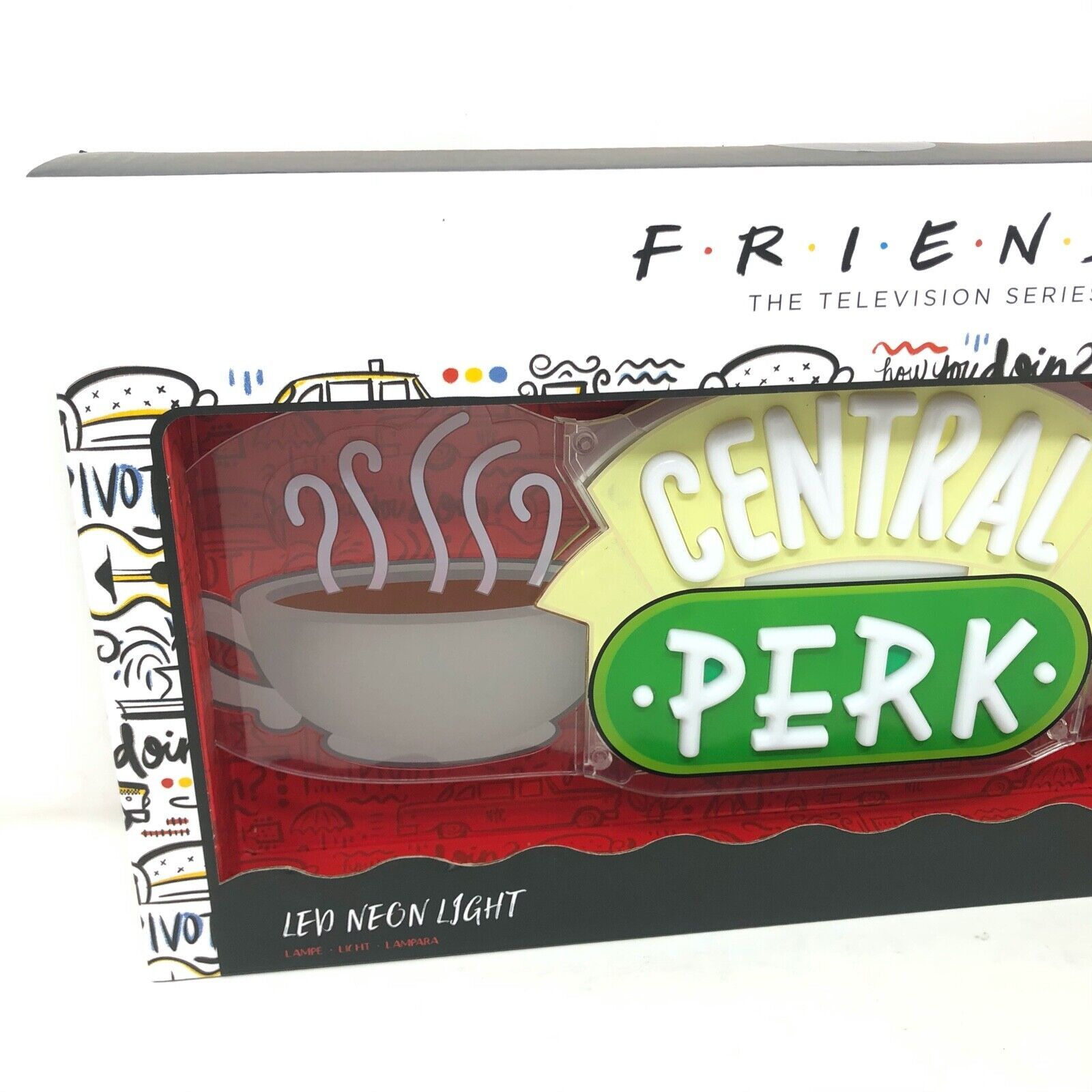 NIB Friends Central Perk LED Neon Light Sign Sign USB Powered Wall ...