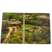 Postcard Beautiful Sunken Gardens San Antonio Texas As Seen From Sky Rid... - $7.42