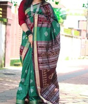 sambalpui mix silk saree Sambapui wedding Sarees gift for her.india trad... - £159.45 GBP