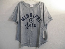 NHL Winnipeg Jets Adult Women Touch S Base Reversible Tee, Large, Silver - £7.95 GBP