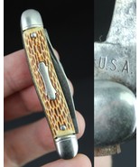 Vintage Colonial Prov. USA pocket knife 3 blade - $21.99