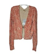 New Free People She&#39;s All That Cardi $128 SMALL Pink Fitted Classic Card... - $92.32 CAD