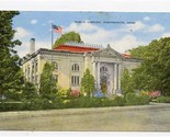 Public Library Portsmouth Ohio Postcard 1956 - $9.90