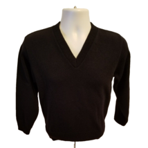 Boys Black Sweater Jersey Size Y-M - £13.32 GBP