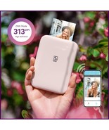 HPRT Pink Mini Photo Printer 303DPI Wireless ZINK for iOS Android Travel... - $2,650.99 MXN+
